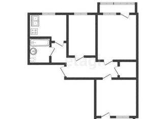 Продам 3-ком. квартиру, 69 м2, Краснодар, Платановый бульвар, 5, Платановый бульвар