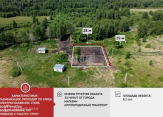 Продажа земельного участка, 8.1 сот., село Червишево