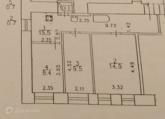 Продается 2-комнатная квартира, 49 м2, Санкт-Петербург, Балтийская улица, 32, Балтийская улица