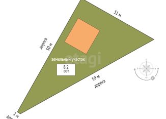 Продаю дом, 118 м2, деревня Есаулова, улица Гайдара, 13
