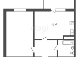 Продажа 1-комнатной квартиры, 52 м2, Тюмень, улица Дмитрия Менделеева, 2к2