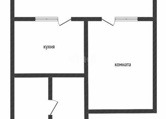 1-комнатная квартира на продажу, 42.2 м2, станица Каневская, улица Щербины, 65А