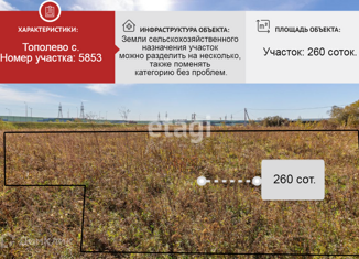Продажа земельного участка, 260 сот., село Мирное, Байкальская улица