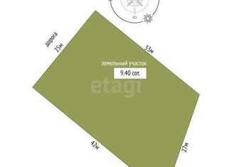 Продажа участка, 9.4 сот., село Перевалово