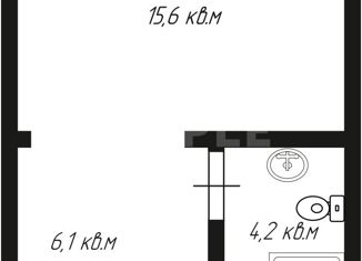 Продажа однокомнатной квартиры, 28.8 м2, Москва, улица Лобачевского, 124к2, ЖК Огни