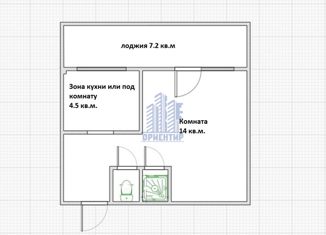 Продаю 1-комнатную квартиру, 29.5 м2, Новочебоксарск, Советская улица, 27