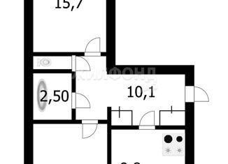 Продаю 2-комнатную квартиру, 50.7 м2, Чита, 4-й микрорайон, 38