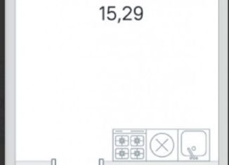 Продам квартиру студию, 23.21 м2, посёлок Стрельна, ЖК Любоград, проспект Будённого, 26к4