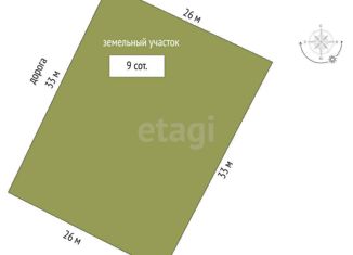 Продаю земельный участок, 9 сот., садоводческое товарищество Мраморное