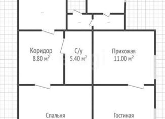 Продам таунхаус, 76 м2, станица Каневская, улица 11-я Линия