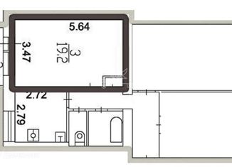 Продается комната, 73.1 м2, Москва, Новогиреевская улица, Новогиреевская улица, 21