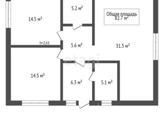 Продам дом, 82.7 м2, ДНТ Чкаловские просторы, 3-я линия, 112а