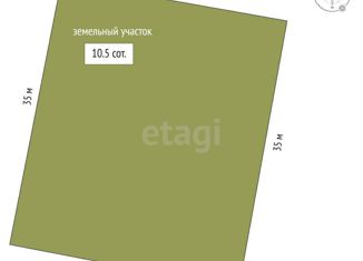 Продам участок, 10.5 сот., село Водное, Вишнёвая улица
