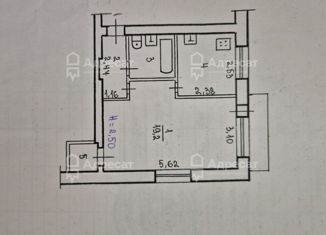 Продается 1-комнатная квартира, 32.4 м2, Волгоград, Тракторозаводский район, улица Батова, 4