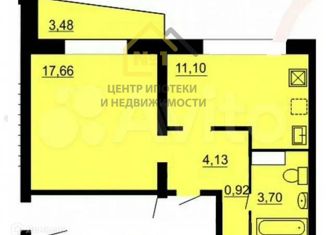 Продам 1-комнатную квартиру, 40 м2, посёлок Красное Поле, улица Белопольского, 9