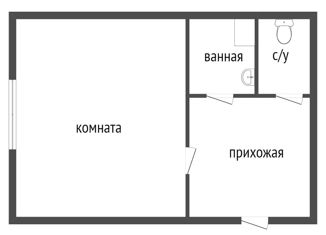 Продам 1-комнатную квартиру, 24.9 м2, Курганская область, Солнечный бульвар, 5