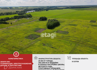 Продаю участок, 8.4 сот., село Червишево