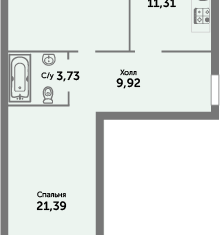 Продажа 2-ком. квартиры, 65.4 м2, Зеленоградск, улица Автомобилистов, 9, ЖК Кранц Престиж