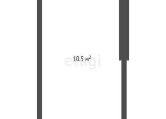 Продаю 1-комнатную квартиру, 10.5 м2, Красноярск, улица имени Героя Советского Союза Д.М. Карбышева, 10, Октябрьский район