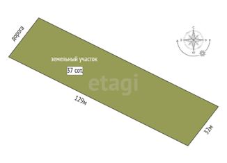 Продаю участок, 37 сот., Перовское сельское поселение