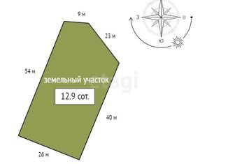 Продажа участка, 12.9 сот., деревня Объединение