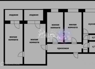 Сдача в аренду четырехкомнатной квартиры, 70 м2, Новосибирск, Гусинобродское шоссе, 11, Дзержинский район