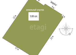 Дом на продажу, 90.5 м2, Омск, Центральный округ, 1-я аллея, 122