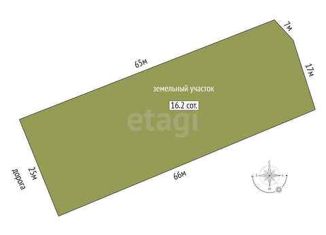 Продажа участка, 16.2 сот., село Ворогушино, Центральная улица