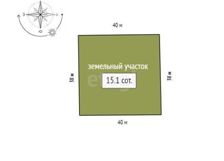Продается земельный участок, 15.1 сот., СПК Солонцы