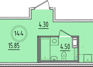 Продаю 1-комнатную квартиру, 40.79 м2, Санкт-Петербург, Образцовая улица, 6к1