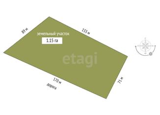 Продается земельный участок, 180 сот., Почтовское сельское поселение