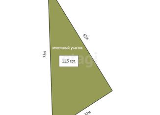 Продаю участок, 11.5 сот., село Ключи
