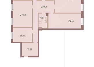 4-ком. квартира на продажу, 178.8 м2, Санкт-Петербург, Петровский проспект, 9, метро Крестовский остров