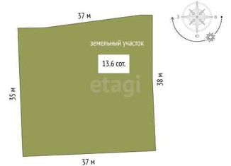 Продаю земельный участок, 13.6 сот., деревня Нариманова, улица Ленина