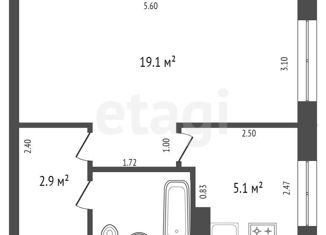 Продажа 1-ком. квартиры, 29.9 м2, Дивногорск, улица Гидростроителей, 8