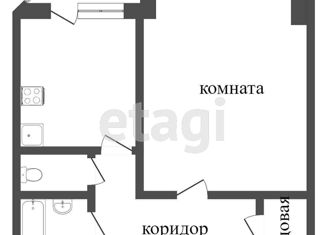 Продам 1-комнатную квартиру, 43.2 м2, Тюменская область, 13-й микрорайон, 67