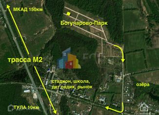 Тульская область ревякино карта поселок