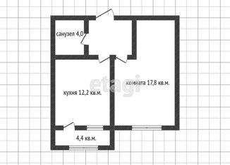 Продается однокомнатная квартира, 39.5 м2, Краснодар, Конгрессная улица, 41, ЖК Отражение