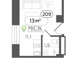 Продаю квартиру студию, 13 м2, Москва, 2-я Рощинская улица, 10, 2-я Рощинская улица