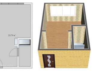 Продажа квартиры студии, 23.8 м2, Мурино, улица Шоссе в Лаврики, 67, ЖК Муринское-1