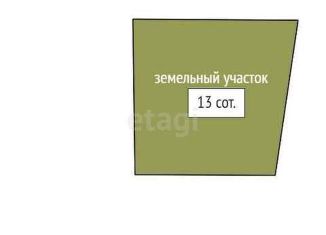 Продается участок, 13 сот., деревня Замятино, Трактовая улица