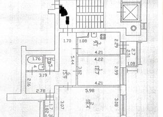 2-ком. квартира на продажу, 60 м2, Санкт-Петербург, Рашетова улица, 6, Рашетова улица