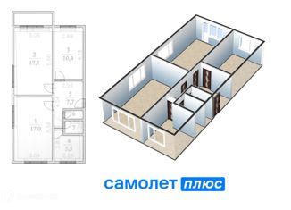 Продам 3-комнатную квартиру, 60 м2, Кемеровская область, улица Муромцева, 13