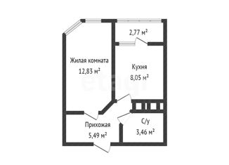 1-ком. квартира на продажу, 31.8 м2, аул Новая Адыгея, Береговая улица, 3к19, ЖК Другие Берега