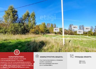 Продажа земельного участка, 15 сот., деревня Грешнево, Центральная улица, 7