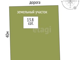 Участок на продажу, 13.8 сот., деревня Речкина