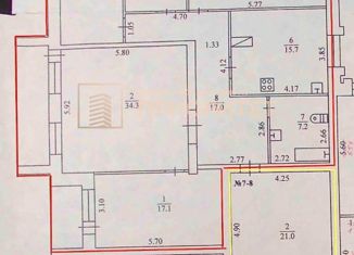 Продается 5-комнатная квартира, 145.9 м2, Якутск, Октябрьская улица, 16/2, Октябрьский округ