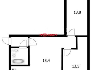 Продам 3-комнатную квартиру, 57 м2, Новосибирск, бульвар Молодежи, 28А, бульвар Молодежи