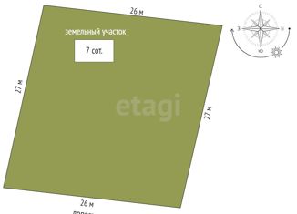 Продаю земельный участок, 7 сот., Добровское сельское поселение