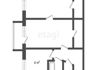 Двухкомнатная квартира на продажу, 54.9 м2, Санкт-Петербург, улица Маринеско, 5, улица Маринеско